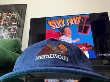 USA 로스앤젤레스 Metalwood Studio 캡 네이비