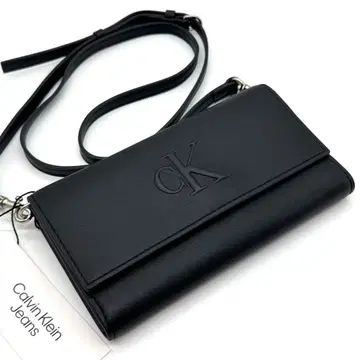 캘빈클라인 숄더백 크로스바디백 사선 월렛 블랙