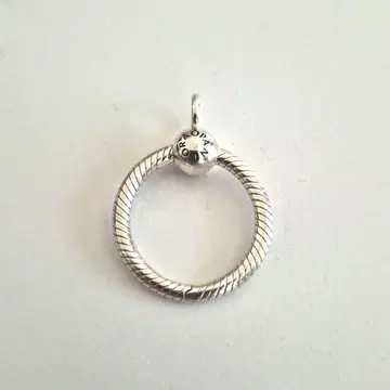 새상품 판도라 PANDORA 목걸이 참 로고 하트