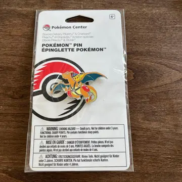 미개봉 새상품 포켓몬 센터 핀즈 해외 딜리버리 리자몽 피카츄