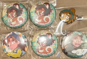 닌타마 캔뱃지 이사쿠 앞머리 클립/동물 포즈