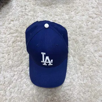 LA 로고 네이비 야구 모자