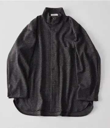 nest Robe CONFECT 울코튼 저지 하이넥 셔츠