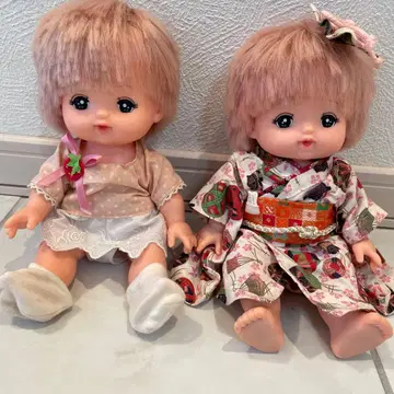 멜짱 인형 기모노와 평상복 세트