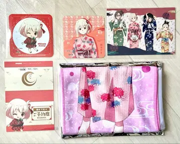 리코리스 리코일 극락탕 니시키기 치사토 타월 세트