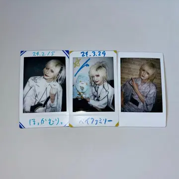 Ashmaze. 시유이치 씨 폴라로이드 3장