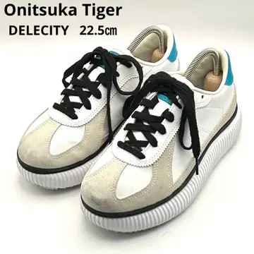 오니츠카타이거 [ 22.5cm ] 스니커즈 데레시티 화이트러그 통굽