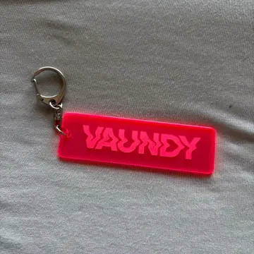 VAUNDY 아크릴 키링 핑크
