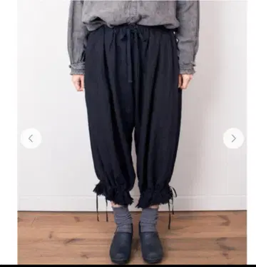 nest Robe 린넨 프린지 레이스 드로워즈 팬츠