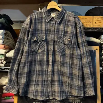 츠네타 다이키 Dickies 디키즈 헤비 플란넬 셔츠 빅 사이즈