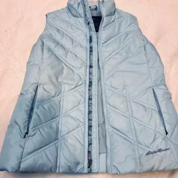 Eddie Bauer 경량 프리미엄 구스 다운 베스트 XS 미사용