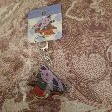 흐물흐물 봉제 인형 이브이 에브이 블래키 양면 키링