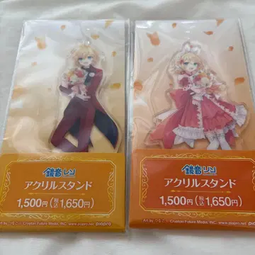 낱개 판매 가능 훼미리마트 콜라보 카가미네 렌 카가미네 린 아크릴 스탠드
