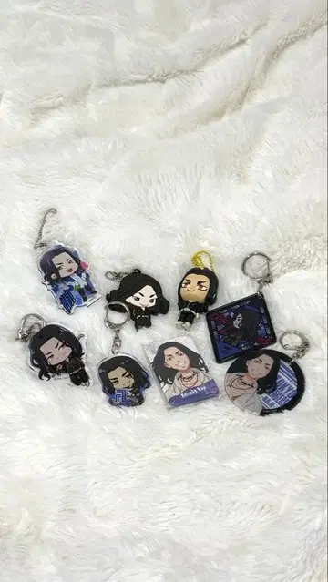 도쿄 리벤저스 키링 8개 세트