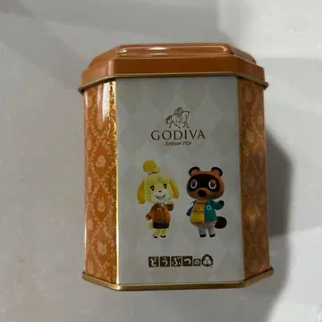 GODIVA 동물의 숲 오리지널 캔