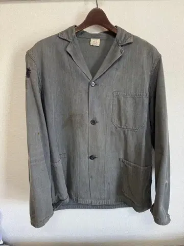 50s~60s ALSICO 블랙 샴브레이 HBT 프렌치 워크