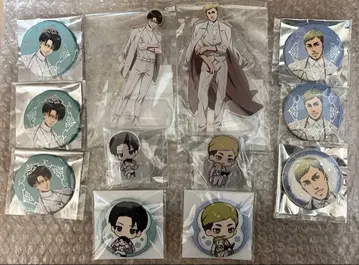 진격의 거인 화이트 코디 시리즈 리바이 엘빈 묶음 판매