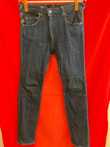 GANRYU 좌우 도킹 데님 다크 네이비 M