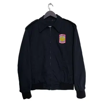 미군 실물 와펜 부착 유틸리티 자켓 S 라이너 포함 블랙