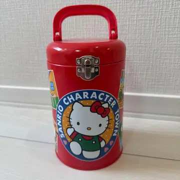 헬로키티 금속 캔 레트로