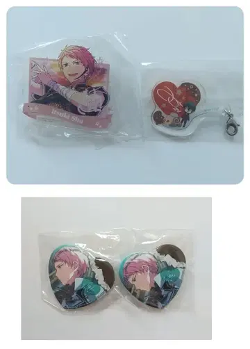 앙스타 제일카페 소우 미카 아크릴 배지 아크릴 참 하트 캔뱃지