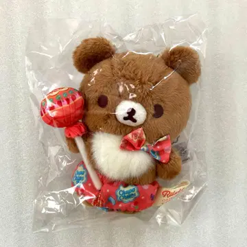 로프트 리락쿠마 츄파춥스 차이로이코구마 매달리는 봉제 인형