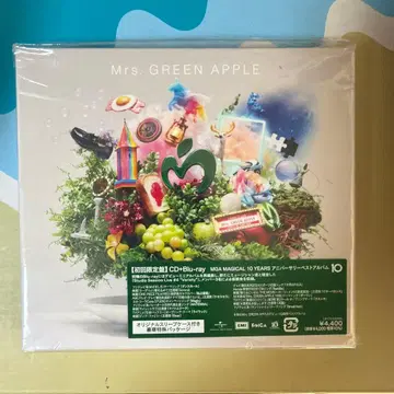 Mrs. GREEN APPLE 10주년 기념 CD+Blu-ray