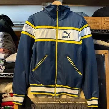 아이묭 PUMA 푸마 트랙 자켓 절개 플로키 프린트