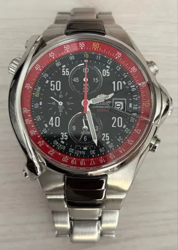 오리엔트 크로노그래프 쿼츠 손목시계 레어
