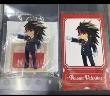 FF7 빈센트 트래블 스티커 아크릴 스탠드 JR 도카이 최애 여행