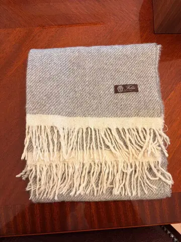 Felisi 이탈리아제 캐시미어 머플러 그레이