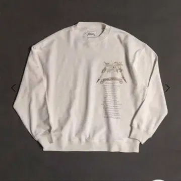 METALLICA x monkey time 프린트 맨투맨 크루넥