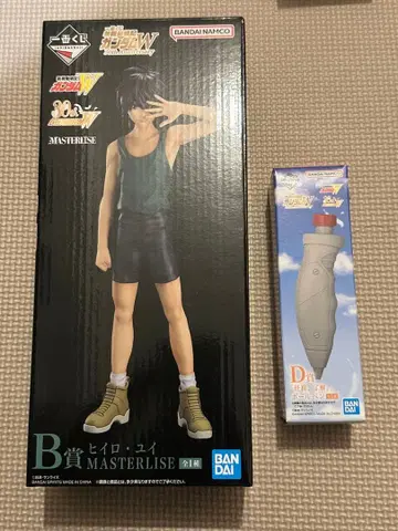제일복권 건담W B상 히이로 유이D상 볼펜 2세트