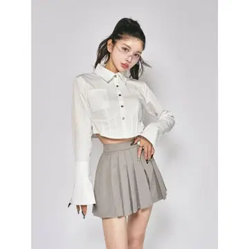 Darich 코르셋 숏 셔츠