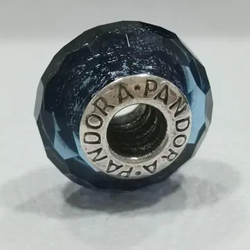 판도라 파랑 유리 참 S925 ALE