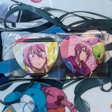 아스모데우스 마계의 왕자! 이루마 군 하트 캔뱃지 2개 세트