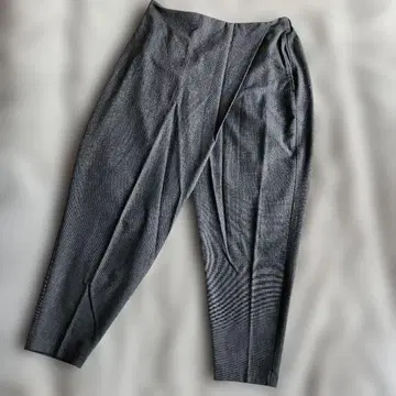 아라후 그레이 랩 스타일 사루엘 캐주얼 팬츠 센소유니코