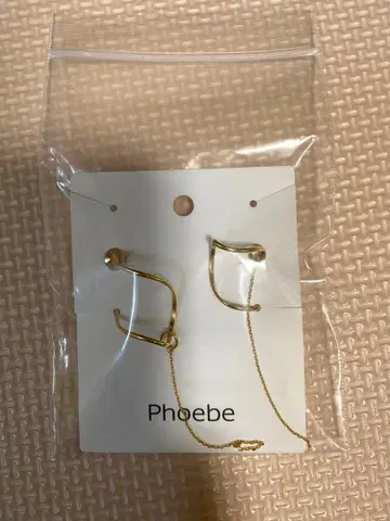 Phoebe 2way 그레이스 트위스트 라인 귀찌