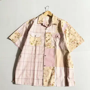 pink house Karl Helmut flower patchwork