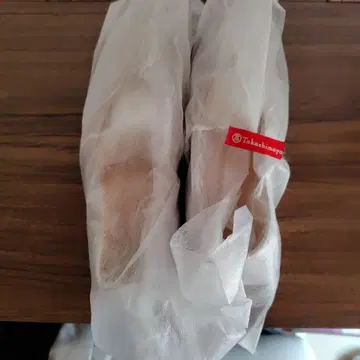 타카시마야 베이지 플랫슈즈