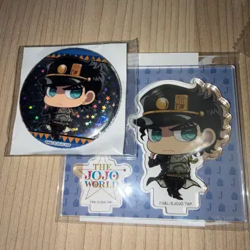 죠죠 월드 메메타 B상 아크릴 스탠드 캔뱃지 쿠죠 죠타로