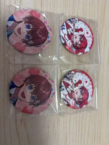 스타포라 코에군 캔뱃지 4개 세트