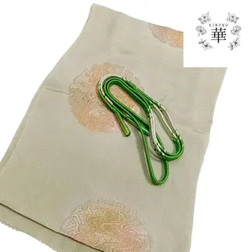 D1 화 허리띠 오비 장식 천 세트 그린 설륜