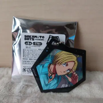 SAKAMOTO DAYS 트레이딩 홀로 아크릴 키링 보석ver.