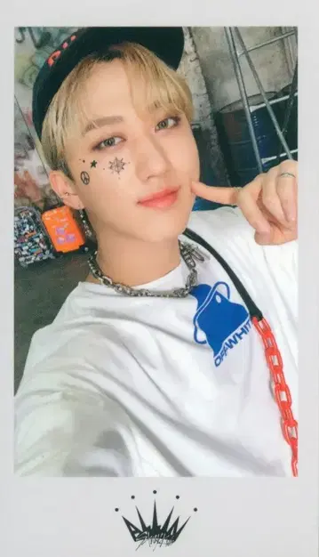 StrayKids 초회 한정판 B Changbin ALL IN 폴라로이드