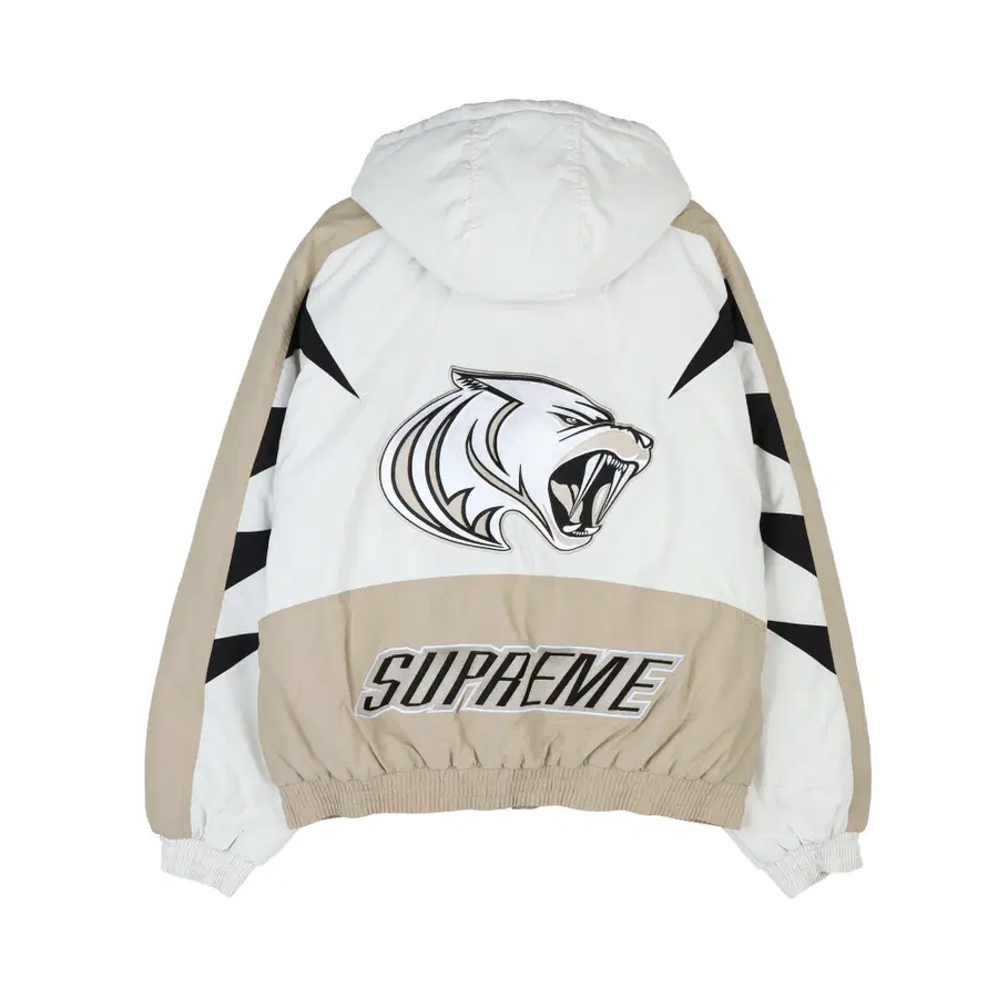 [S] Supreme Wildcat Sideline Puffer Jacket 灰色 - 23FW