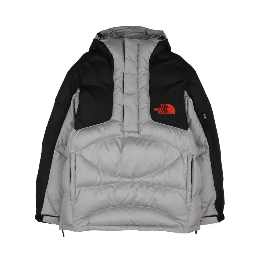 [M] Supreme x The North Face 800蓬半拉链连帽衫 灰色
