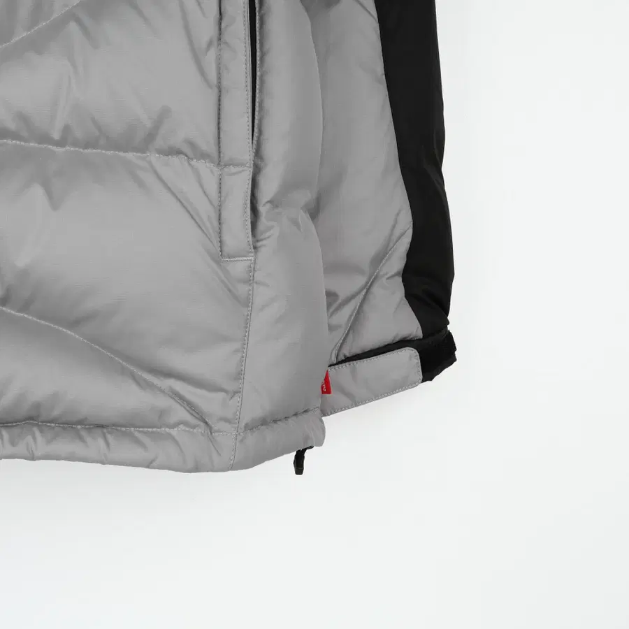 [M] Supreme x The North Face 800蓬半拉链连帽衫 灰色