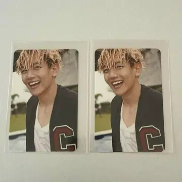 EXO HAPPY LOTTO BOX 트레이딩 카드 백현