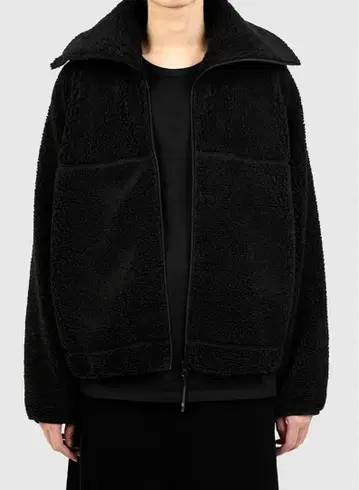 라드뮤지션 21AW 울 보아 하이넥 플리스 자켓